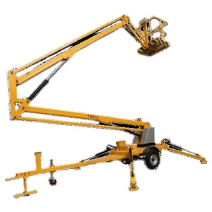 חשמלי קרוואן טלסקופים מפרקי עכביש מעלית Towable בום להרים עבור דובדבן פיקר עץ זמירה לקשט וציור - Product Image 1