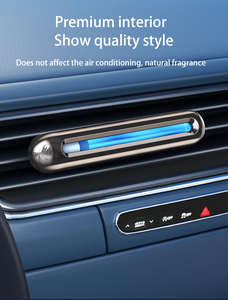 Kustom parfum penyegar udara mobil Mini mewah klip ventilasi penyebar dengan stik aroma pewangi cair dalam kotak - Product Image 4