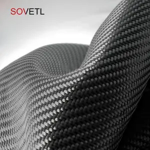 Can Be Custom 12K Small-density High-strength And High-modulus Carbon Fiber Is Used In Carbon Woven Fabric