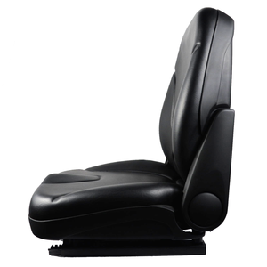 Venta caliente Nuevo Tipo de PVC Tractor Asiento de conductor negro Uso al aire libre Tractor Asiento de carretilla elevadora para agricultura - Product Image 3