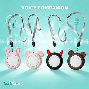 Dispositif vocal IA d'apprentissage pour le cou avec interaction ludique et mémoire longue durée pour enfants, compagnon d'étude, vente directe usine OEM - Product Image 1