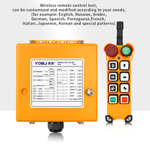 Tùy chỉnh F23-6D công nghiệp không dây điều khiển từ xa 433 Mhz Crane đài phát thanh Transmitter <span class=keywords><strong>Receiver</strong></span> 24V silicon Bàn Phím <span class=keywords><strong>Pc</strong></span> tự động sốc - Product Image 4