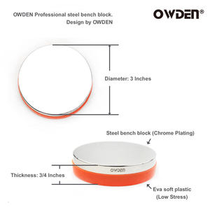 OWDENプロ用DIYグレードアッパーケース手書きフォントレターパンチセット1/8-3mmスチール製ベンチブロックジュエリースタンピングOEM - Product Image 4