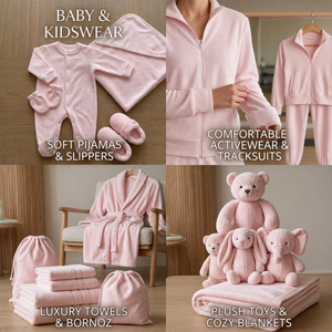 Tela de terciopelo de alta calidad, 240 g/m², suave, rosa, orgánica, tejida, 100 % algodón, textil a granel, fabricada en Turquía. - Product Image 2