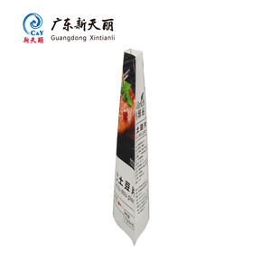 Sacs à fond gousseté à fermeture personnalisée, sacs debout, emballage de chips de pommes de terre, <span class=keywords><strong>sac</strong></span> en mylar avec trou de suspension - Product Image 5