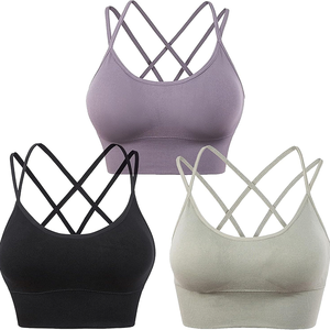 Soutien-gorge de sport personnalisé pour femme, respirant, idéal pour l'entraînement, le fitness, la course, le yoga, les vêtements de sport, avec logo couleur personnalisé - Product Image 2