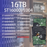 Disque dur de surveillance ST16000VE004 16 To 3,5 pouces 7200 tr/min 512 Mo de cache SATA 6 Gbit/s Technologie CMR pour système de stockage vidéo de caméra de sécurité 24/7