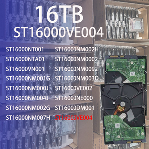 ST16000VE004 Disco Rigido per Videosorveglianza da 16TB, 3.5 Pollici, 7200RPM, 512MB Cache, SATA 6Gb/s, Tecnologia CMR, Sistema di Archiviazione Video per Telecamere di Sicurezza 24/7 - Product Image 2