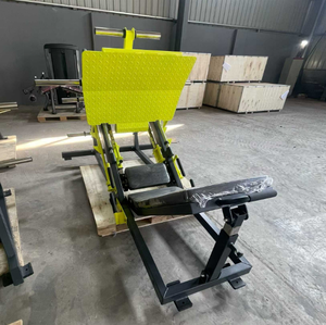 Máquina de ejercicio de gimnasio Unisex de entrenamiento de fuerza comercial, prensa de piernas lineal cargada con placa para ejercicios musculares de cadera y pierna - Product Image 2