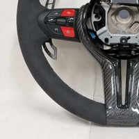 Volant de direction de voiture en Alcantara en stock pour BMW F30 F35 F10 F15 F36 F20 F22 F25 F32 F80 F85 M3 M5 E70 E90 M Volant de direction sport