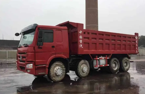 Camion benne d'occasion YAGUAN Shenyou China Sinotruck HOHAN N7 HOWO 8X4 12 roues, capacité de 40, 50, 60 tonnes, moteur 371 375 - Product Image 5