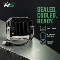 HSSH LED-Fahrlicht 7x5 Zoll 60W SAE-Zertifiziert Kombi-Strahl Offroad-Zusatzlicht für LKW SUV Jeep 4x4