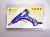Pistolet à colle thermofusible industriel mini 20W avec prise EU/US, bâton de colle de 7 mm, outil thermique électrique