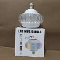 Nouvelle Lampe LED Musicale Sans Fil 12W E27 RGB en Cristal avec Haut-parleur Intégré et Télécommande pour Noël et la Photographie 2025