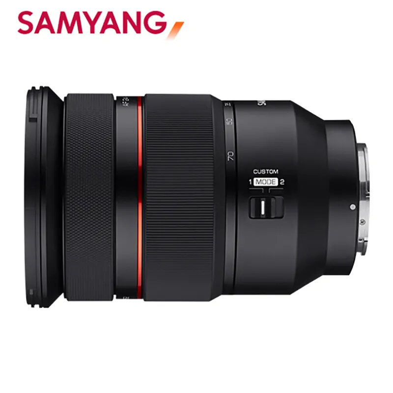 Samyang af 24-70mm f2.8 fe câmera de montagem, moldura completa, lente padrão de foco automático para sony e