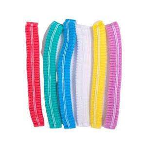 Gorro Desechable de 21 Pulgadas con Clip, Gorro Bouffant de Alta Calidad con Doble Banda Elástica, No Tejido - Product Image 5