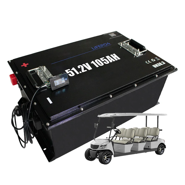 200Ah LiFePO4 Solid State Lithium Battery Pack for Golf Carts High Capacity Stable Power Long Life