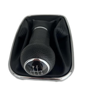 Venta Directa de Fábrica: Palanca de Cambios de Cuero Genuino con Funda para VW <span class=keywords><strong>Golf</strong></span> Jetta Mk4 1999-04 - Product Image 2