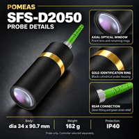POMEAS SFS-D2050 Chromatic Confocal Displacement Probe, Rentang +/-1 mm, Jarak Referensi 50 mm, Pengulangan RMS 85 nm