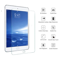 Protection d'écran en verre trempé 9H HD 2.5D anti-rayures et anti-chocs pour iPad 5/6/Air1/Air2/Pro 9,7 pouces