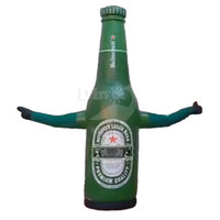 Promotions Tube gonflable publicité Air bouteille de bière modèle vague homme danseur volant