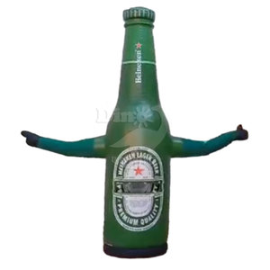 Chương trình khuyến mãi Inflatable Ống quảng cáo không khí bia chai mô hình sóng người đàn ông bay vũ công - Product Image 2