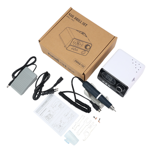 Zealine חזק מסמר מקדחה מכונת רגל שולחן עבודה מקדחה חשמלי מסמרים 65w פדיקור חזק מכונת מניקור - Product Image 4