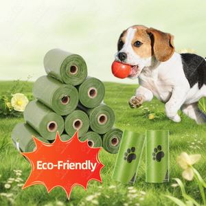 Sacs à déjections canines biodégradables en plastique, vente en gros ODM - Product Image 1