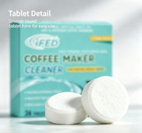 Pastillas de Limpieza para Cafeteras con Fórmula Neutra Sin Residuos que Garantizan una Siguiente Taza de Café con Sabor Limpio