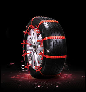 Cadenas de Nieve para Neumáticos de Invierno de Plástico, Cadenas de Nieve de Nailon Duraderas, Cadenas para Nieve y Barro, Cadenas para Neumáticos de Camión y Automóvil, Correas de Sujeción Rápida - Product Image 4