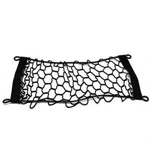 <span class=keywords><strong>Filet</strong></span> <span class=keywords><strong>de</strong></span> rangement double couche pour <span class=keywords><strong>coffre</strong></span> <span class=keywords><strong>de</strong></span> <span class=keywords><strong>voiture</strong></span>, <span class=keywords><strong>filet</strong></span> à bagages sans nœuds en polyester - Product Image 1