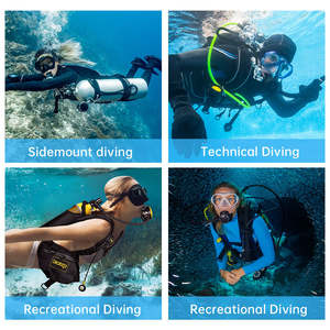 Junta Universal de Aluminio de Alta Presión y Calidad de 90 Grados para Equipo de Buceo, Negra, para Todas las Estaciones - Product Image 5