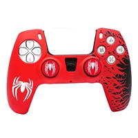 Coque de protection en silicone avec poignées pour manettes DualSense PS5 et joysticks offerts