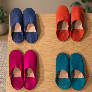 Chaussures d'intérieur pour femmes en cuir véritable couleur unie, à bout pointu, légères et confortables, avec motif floral et strass, toutes saisons - Product Image 2