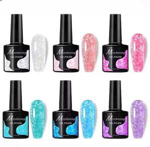 Professioneller 7,5 ml Beliebter Glänzender Kirsch-Glitter Gel-Nagellack 6 Farben Phototherapie UV-Gel Lack Acryl UV-Gel Nagellack - Product Image 1