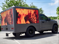 Affichage LED mobile fixe extérieur pour camion Publicité P5 P6 P8 P10 Devil Eye LED Camion Écran LED dynamique Panneau d'affichage mobile