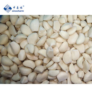 Sinocharm BRC a approvato IQF aglio fabbrica sfuso 10kg prezzo all'ingrosso intero congelato aglio sbucciato in cartoni - Product Image 2