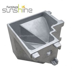 Conectores de Tubo de Aleación de Aluminio para Muebles de Oficina, Accesorios para Mesas Modelo <span class=keywords><strong>CO4</strong></span>, Componentes Esenciales - Product Image 1