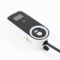 Cargador de Vehículos Eléctricos Wallbox de 3-22 Kw, 32A/16A, Nivel 2, Tipo 1/2, con Control Remoto Tesla, Control por Aplicación, Monitoreo de Voltaje, 2 Años de Garantía, al Mejor Precio
