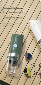 <b>Portable</b> Fully Automatic Heated Eco-Friendly Espresso <b>Coffee</b> <b>Maker</b> Electric/Battery/USB-Powered Stainless Steel 20 Household - Product Image 4