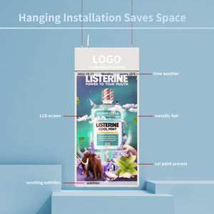 Pantalla LCD IPS Transparente a Todo Color 2K 4K para Interiores, Reproductor de Publicidad para Ventanas, Ultrafino, Doble Cara, con Soporte, Punto de Acceso WiFi - Product Image 5