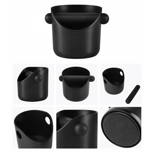 Boîte à café expresso grande capacité avec barre de frappe amovible et base antidérapante pour accessoires de machine à café à domicile et au bureau - Product Image 3