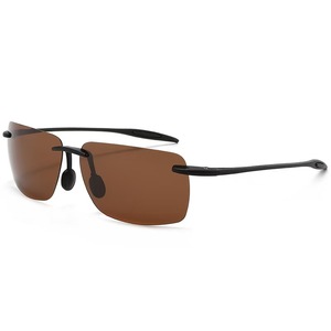 Gafas de <span class=keywords><strong>Sol</strong></span> Ligeras con Protección UV400 Polarizadas y Montura TR90 Sin Marco, Novedad 2026 - Product Image 2