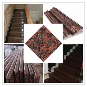 Buen <span class=keywords><strong>precio</strong></span> barato Azulejos de granito rojo Carmen, bloques de granito rojo rubí, Granito de dragón rojo real Granito marrón oscuro Báltico - Product Image 2