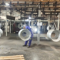 Pièces détachées pour machines lourdes, jante en acier de 25 pouces 25-14.00/1.5 pour chargeuse sur pneus CAT 1300G IT28F, porte-outils, pneu OTR 17.50-25