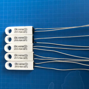 Termostato Cerámico con Orificios 250V 10A 135C Control de Temperatura Mecánico para Electrodomésticos - Product Image 2