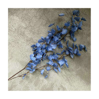 Personnalisé en gros Oncidium dansant dame orchidée fleurs artificielles en soie pour la décoration de table de mariage à la maison