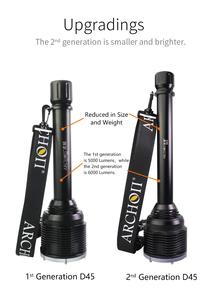 ARCHON D45-<span class=keywords><strong>II</strong></span> projecteur de plongée 6 * LEDs 6000lm lampe de poche plongée IP8 sous-marine 100m sauvetage pour photographie et vidéo torche Spot - Product Image 3