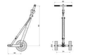 ที่ยกเศษวัสดุแม่เหล็กแบบถาวรฝาปิดท่อระบายน้ำ - Product Image 5