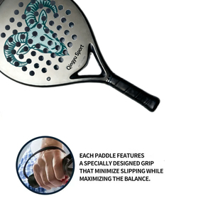 Raqueta de Pádel Profesional Deportiva de Calidad, Personalizada, con Forma de Diamante, de Fibra de Carbono 18K, Portátil y Ligera, en Stock - Product Image 6